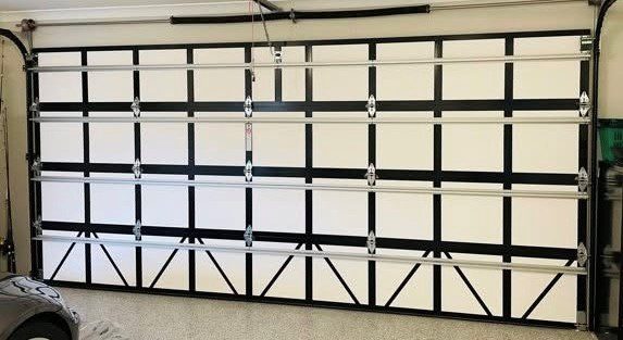 ThermaDoor Premium garage door insulation installed in Brisbane home – energy-efficient solution for hot summers and cool winters