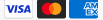 Accepted payment methods — Visa, Mastercard, PayPal
